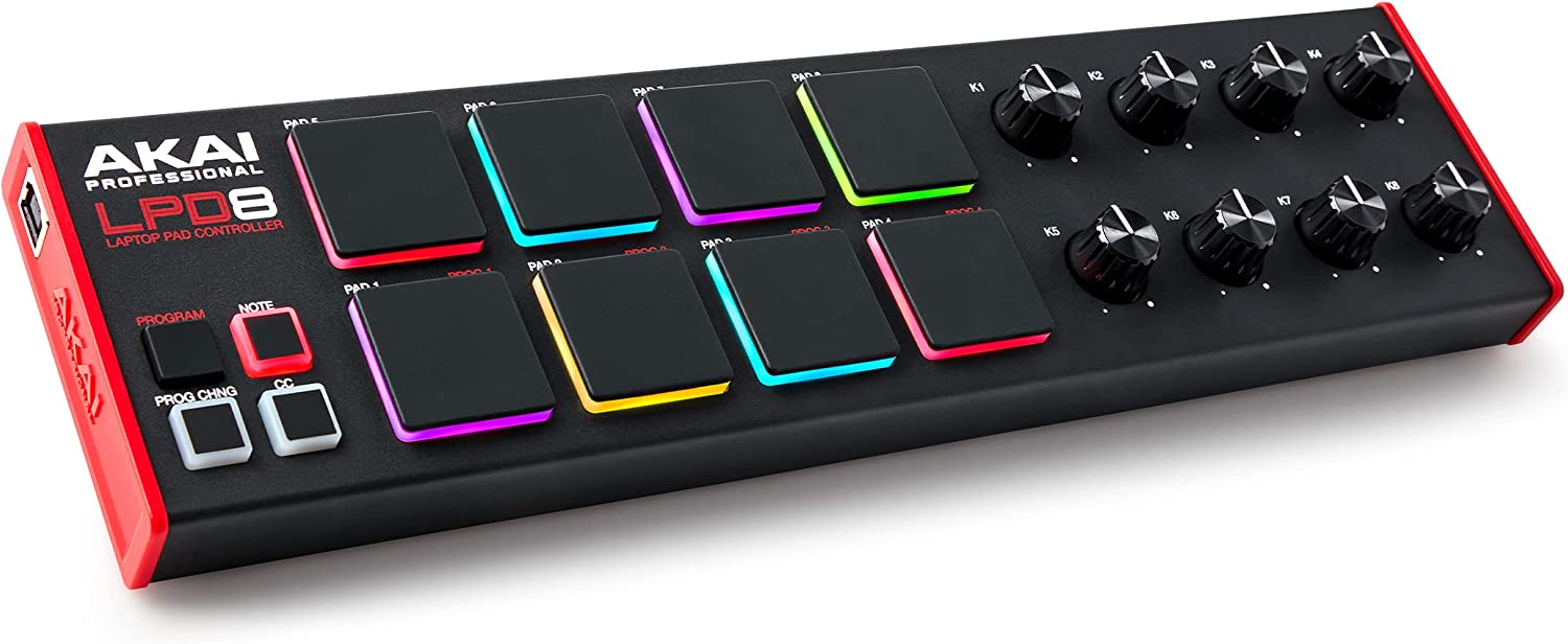AKAI Professional LPD8 MK2 MIDI Pad Controller – Langya Tech