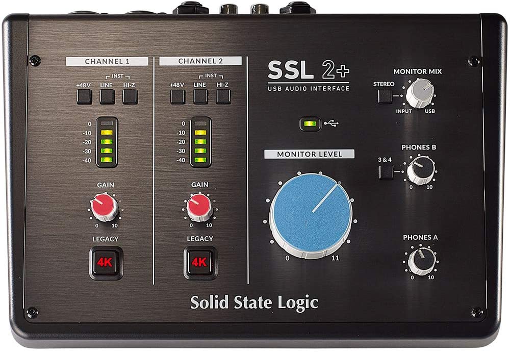 Solid State Logic SSL2+ USB Audio Interface – Langya Tech