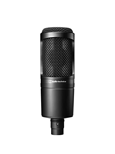 Audio Technica AT2020 Cardioid Condenser Studio XLR Microphone