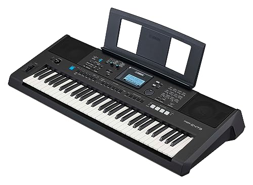 Yamaha PSR-E473 Portable Keyboard [with AC Adapter]