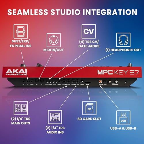 AKAI Professional MPC Key 37 Standalone Production Workstation