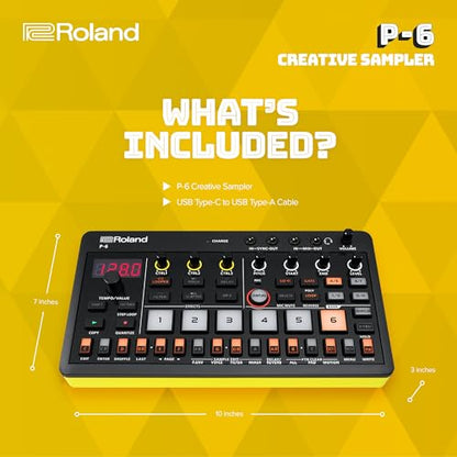 Roland AIRA Compact P-6 Creative Sampler