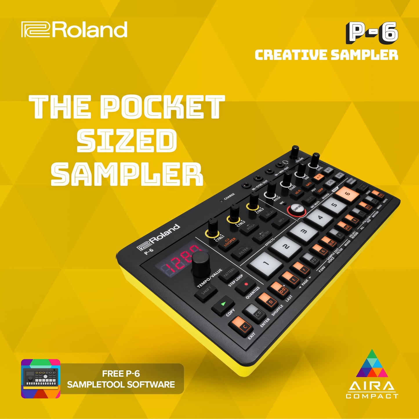 Roland AIRA Compact P-6 Creative Sampler