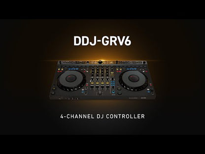 AlphaTheta DDJ-GRV6 DJ 控制器