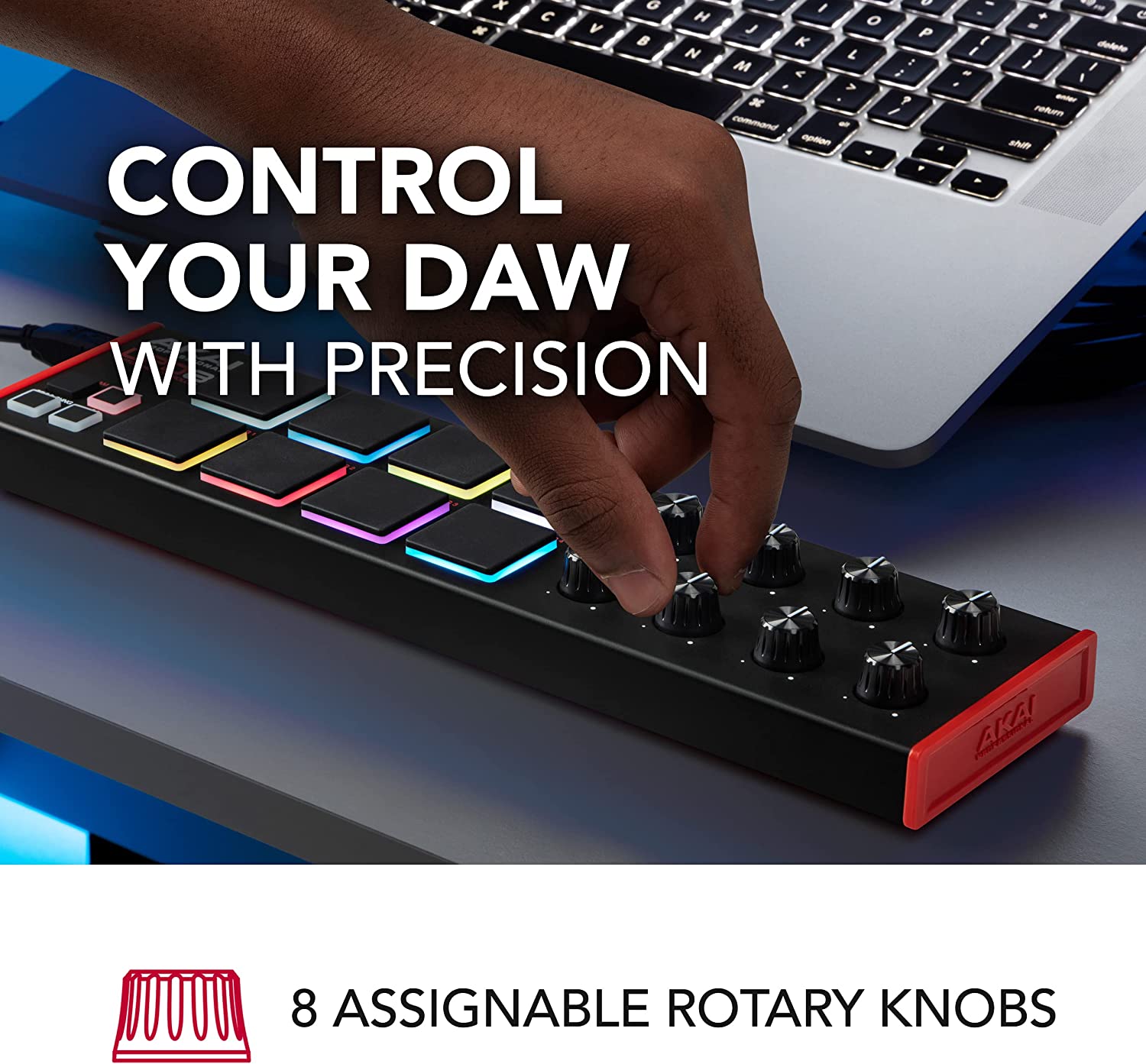 AKAI Professional LPD8 MK2 MIDI Pad Controller – Langya Tech