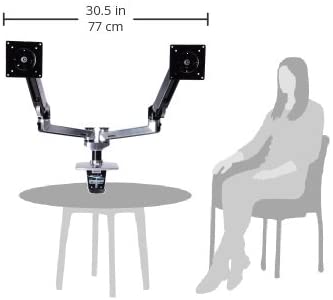 エルゴトロンLXデュアルサイドバイサイドモニターアーム – Langya Tech