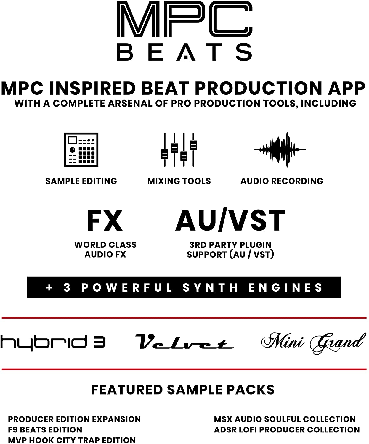 AKAI Professional MPK Mini MK3 selling + M-Audio Pedal