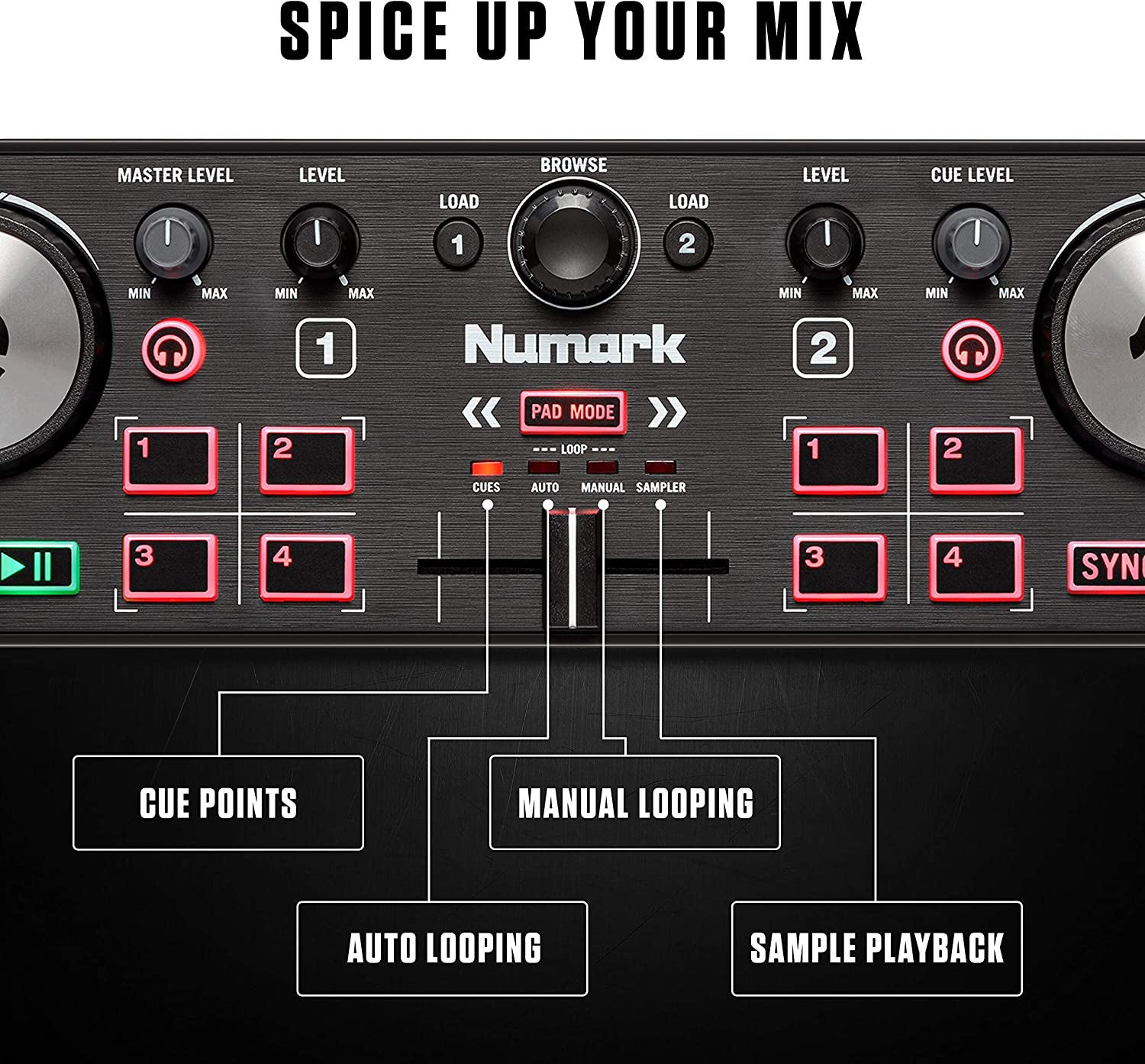 Numark DJ2GO2 Touch DJ Controller – Langya Tech