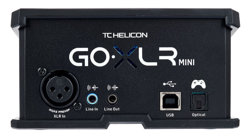 TC Helicon Go XLR Mini All-in-One Audio Interface for Streamers