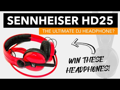  Sennheiser HD 25 Professional DJ Monitor Headphone - Limited  75th Anniversary Edition : Musical Instruments